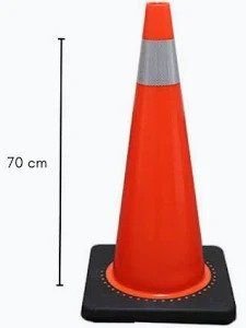 Cono Vial 71 Cm Con Reflejante
