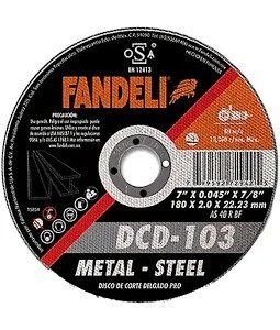 Disco Corte 7 Delgado Fandeli Dcd-103