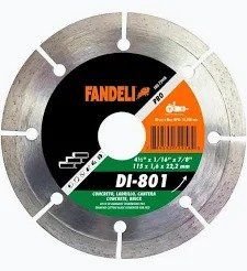 Disco Diamante Segmentado 4-1/2 Fandeli Di-801