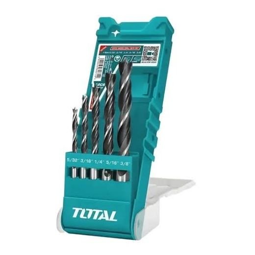 Juego de brocas TOTAL (Madera-Metal-Concreto)
