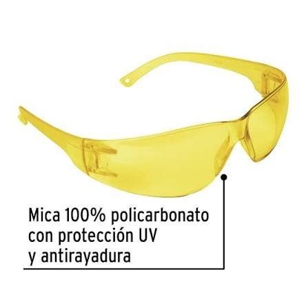 Lente Seguridad Ambar Viva Safety
